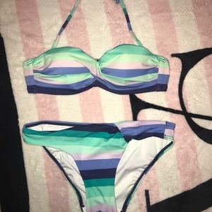 Victoria's Secret striped bikini